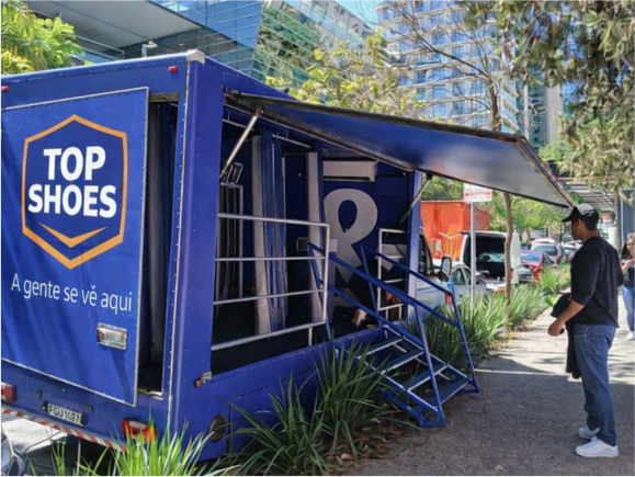 amostras criativas e itinerantes